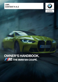 2021 Bmw m4 Coupe Car Owners Manual Free Download