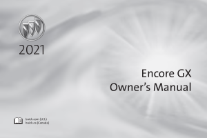 2021 Buick Encore Gx Owners Manual Free Download