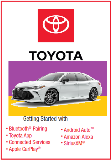 2021 Toyota Avalon Audio Multimedia And Connected Services Getting Started Guide Free Download