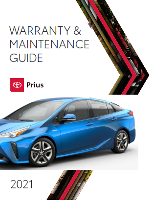 2021 Toyota Prius Warranty And Maintenance Guide Free Download