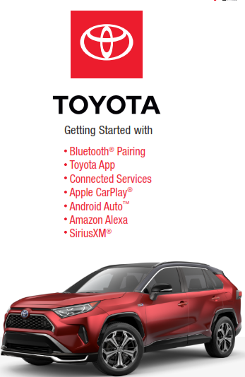 2021 Toyota rav4 Prime Model Year Audio Multimedia And Connected Services Getting Started Free Download