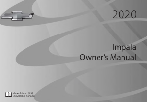Chevrolet Impala [2020] Car Owners Manual Free Download