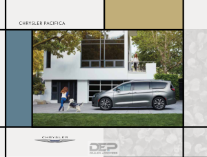 Chrysler Pacifica [2019] Car Owners Manual Free Download