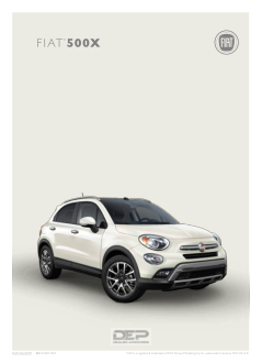 Fiat 500x [2017] Owners Manual Free Download