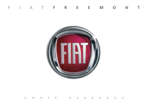 Fiat Freemont [2016] Owners Manual Free Download