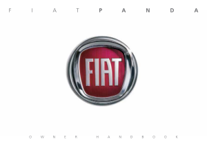 Fiat Panda [2018] Owners Manual Free Download