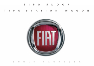 Fiat Tipo Station Wagon [2017] Owners Manual Free Download