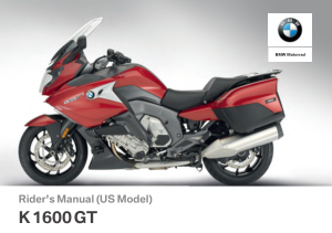 Free Download 2018 Bmw K 1600 Gt Owners Manual