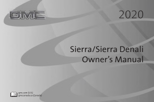 Gmc Sierra Denali 3500 Hd [2020] Owners Manual Free Download