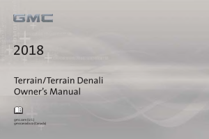 Gmc Terrain Denali [2018] Owners Manual Free Download