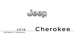 Jeep 2016 Jeep Cherokee Owners Manual Free Download