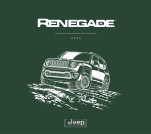 Jeep 2016 Jeep Renegade Owners Manual Free Download