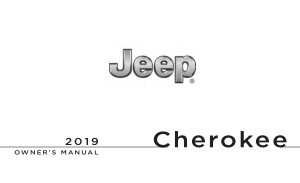 Jeep Cherokee [2019] Owners Manual Free Download