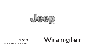 Jeep Wrangler [2017] Owners Manual Free Download