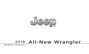 Jeep Wrangler [2019] Owners Manual Free Download