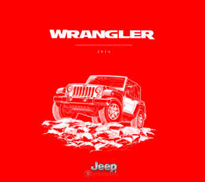 Jeep Wrangler Car [2016] Unlimited Owners Manual