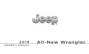Jeep Wrangler Jl [2018] Owners Manual Free Download