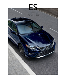 Lexus Es [2018] Owners Manual Free Download
