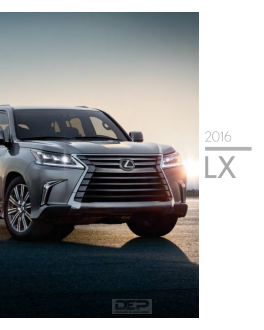 Lexus Lx [2016] Owners Manual Free Download
