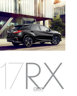 Lexus Rx [2017] Owners Manual Free Download
