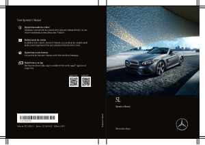 Mercedes Benz SL [2020] Owners Manual Free Download