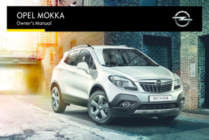 Opel Mokka [2015] Owners Manual Free Download
