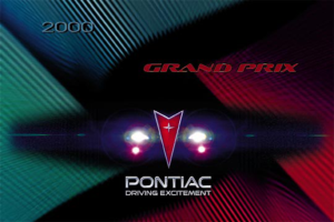 Pontiac Grand Prix [2000] Owners Manual Free Download