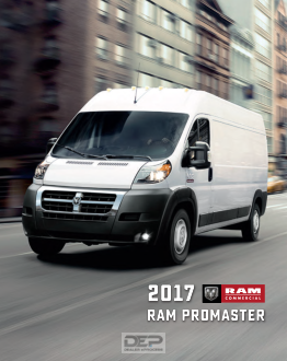 Ram Promaster [2017] Owners Manual Free Download
