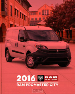 Ram Promaster City [2016] Owners Manual Free Download