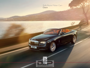 Rolls Royce Dawn [2016] Owners Manual Free Download