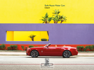 Rolls Royce Dawn [2018] Owners Manual Free Download