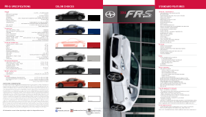 Scion fr-s [2014] Owners Manual Free Download