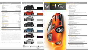 Scion IQ Car 2013 Owners Manual Free Download