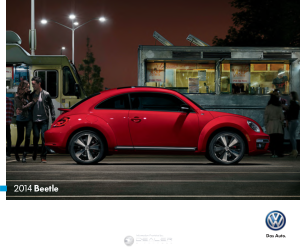 Volkswagen Beetle [2014] Owners Manual Free Download