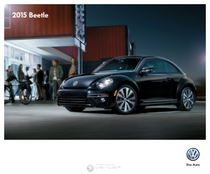 Volkswagen Beetle Convertibl [2015] Owners Manual