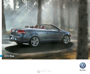 Volkswagen Eos [2014] Owners Manual Free Download