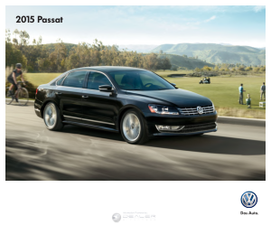 Volkswagen Passat [2015] Owners Manual Free Download