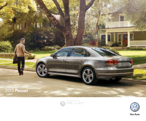 Volkswagen Passat Car 2013 Owners Manual Free Download