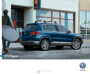 Volkswagen Tiguan [2014] Owners Manual Free Download