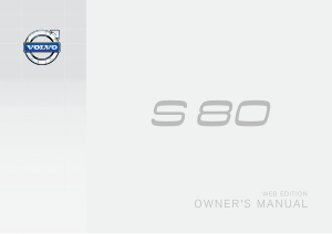 2014 Volvo S80 Owners Manual